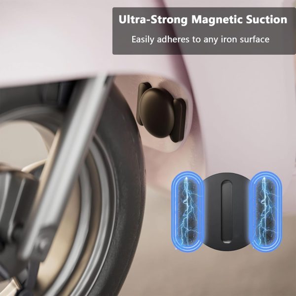 GPS Tracker for Vehicles No Subscription, Work with Find My (iOS Only), Mini Hidden Car Tracker Device with Magnetic Case, No Monthly Fee (1PCS, Black) - Image 4