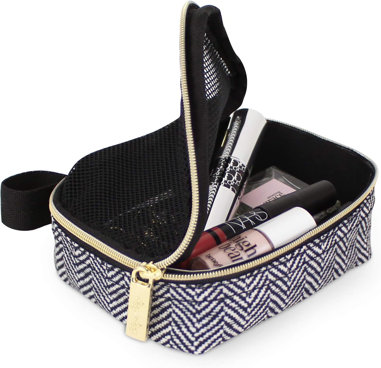 Itzy Ritzy Packing Cubes for Travel – Set of 3 Packing Cubes or Travel Organizers; Each Travel Cube Features a Mesh Top, Double Zippers and a Fabric Handle (Coffee and Cream) - Image 7