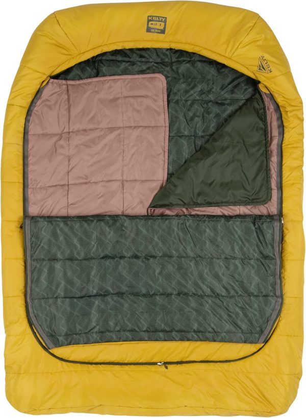 Kelty Tru.Comfort Doublewide 20 Degree Sleeping Bag – Two Person Synthetic Camping Sleeping Bag for Couples & Family Camping - Image 11