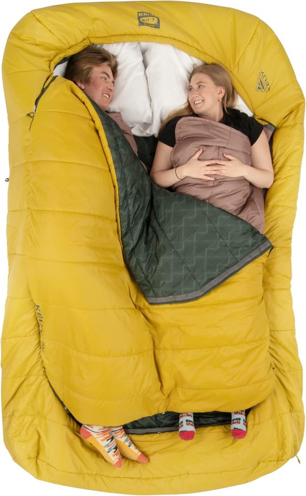 Kelty Tru.Comfort Doublewide 20 Degree Sleeping Bag – Two Person Synthetic Camping Sleeping Bag for Couples & Family Camping - Image 12