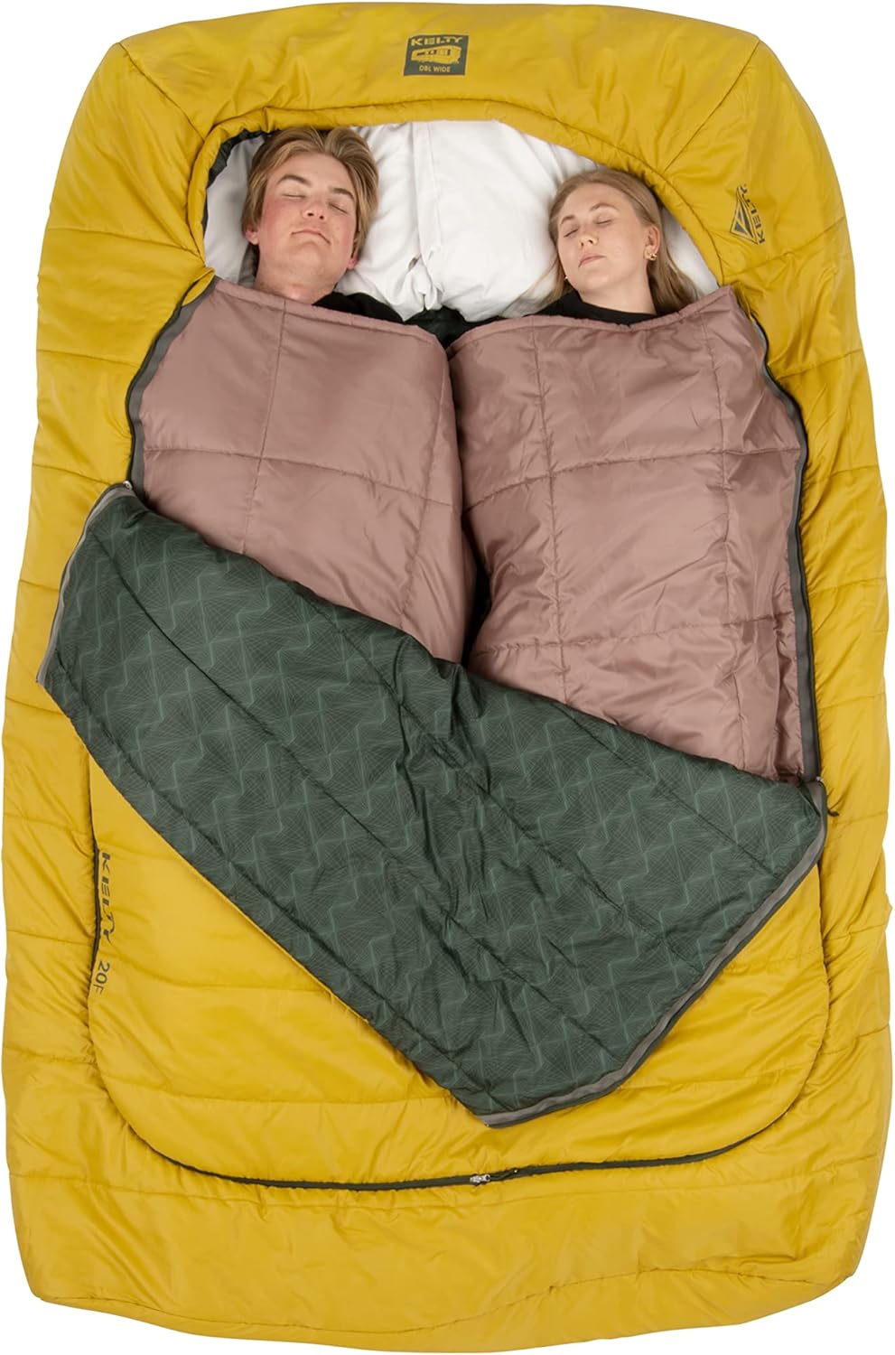 Kelty Tru.Comfort Doublewide 20 Degree Sleeping Bag – Two Person Synthetic Camping Sleeping Bag for Couples & Family Camping - Image 14