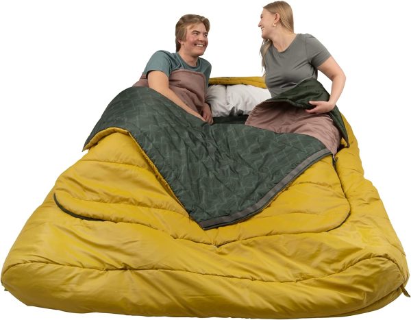 Kelty Tru.Comfort Doublewide 20 Degree Sleeping Bag – Two Person Synthetic Camping Sleeping Bag for Couples & Family Camping - Image 15