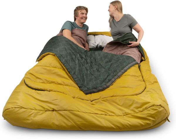 Kelty Tru.Comfort Doublewide 20 Degree Sleeping Bag – Two Person Synthetic Camping Sleeping Bag for Couples & Family Camping - Image 4