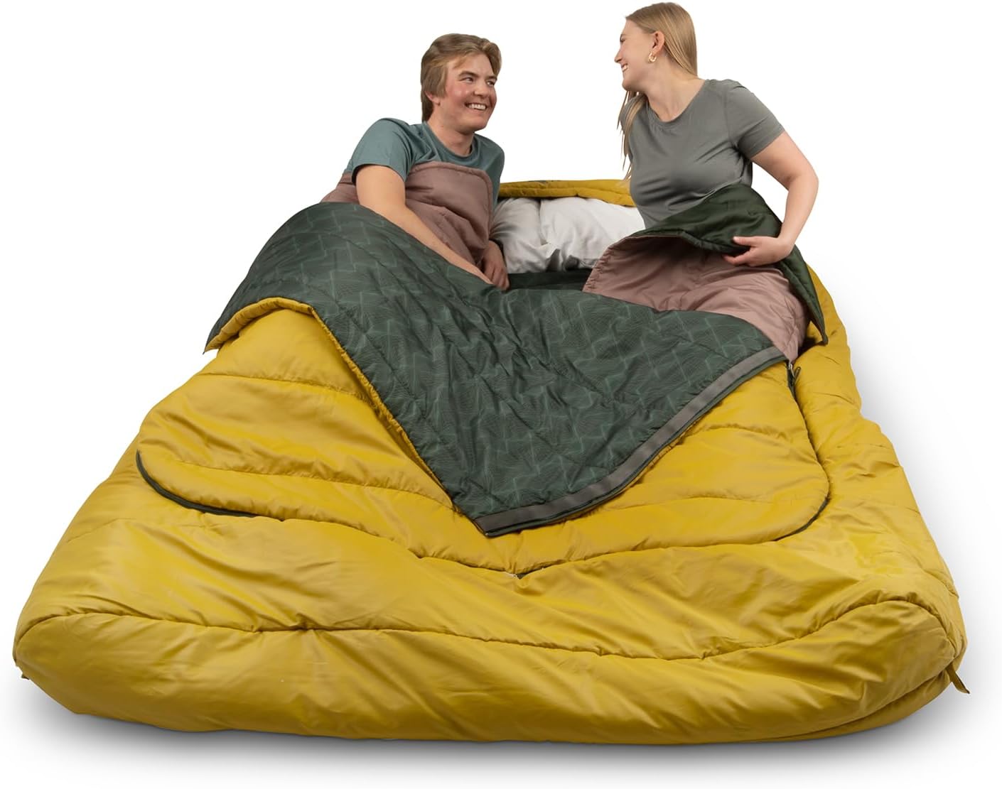 Kelty Tru.Comfort Doublewide 20 Degree Sleeping Bag – Two Person Synthetic Camping Sleeping Bag for Couples & Family Camping - Image 4