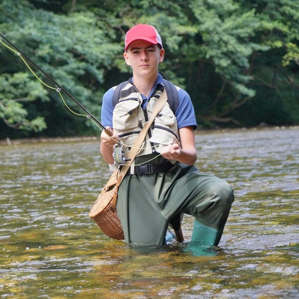 Magreel Child Chest Waders Waterproof Nylon Youth Waders with Boots Fishing & Hunting Waders for Toddler Children Boys Girls - Image 7